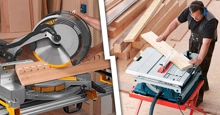 miter saw vs table saw