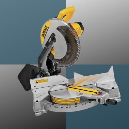 DEWALT 12-Inch Miter Saw, 15-Amp, Single Bevel, Compound