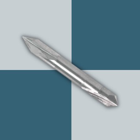 Double-sided 60° and 90° V-groove Router Bit