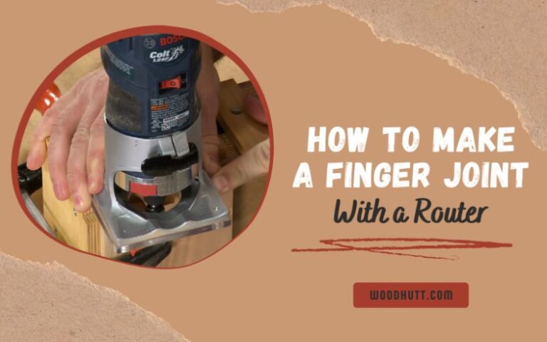 How To Make a Finger Joint With a Router