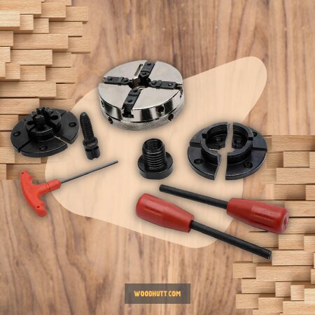 PSI Woodworking Utility Grip 4-Jaw Lathe Chuck System